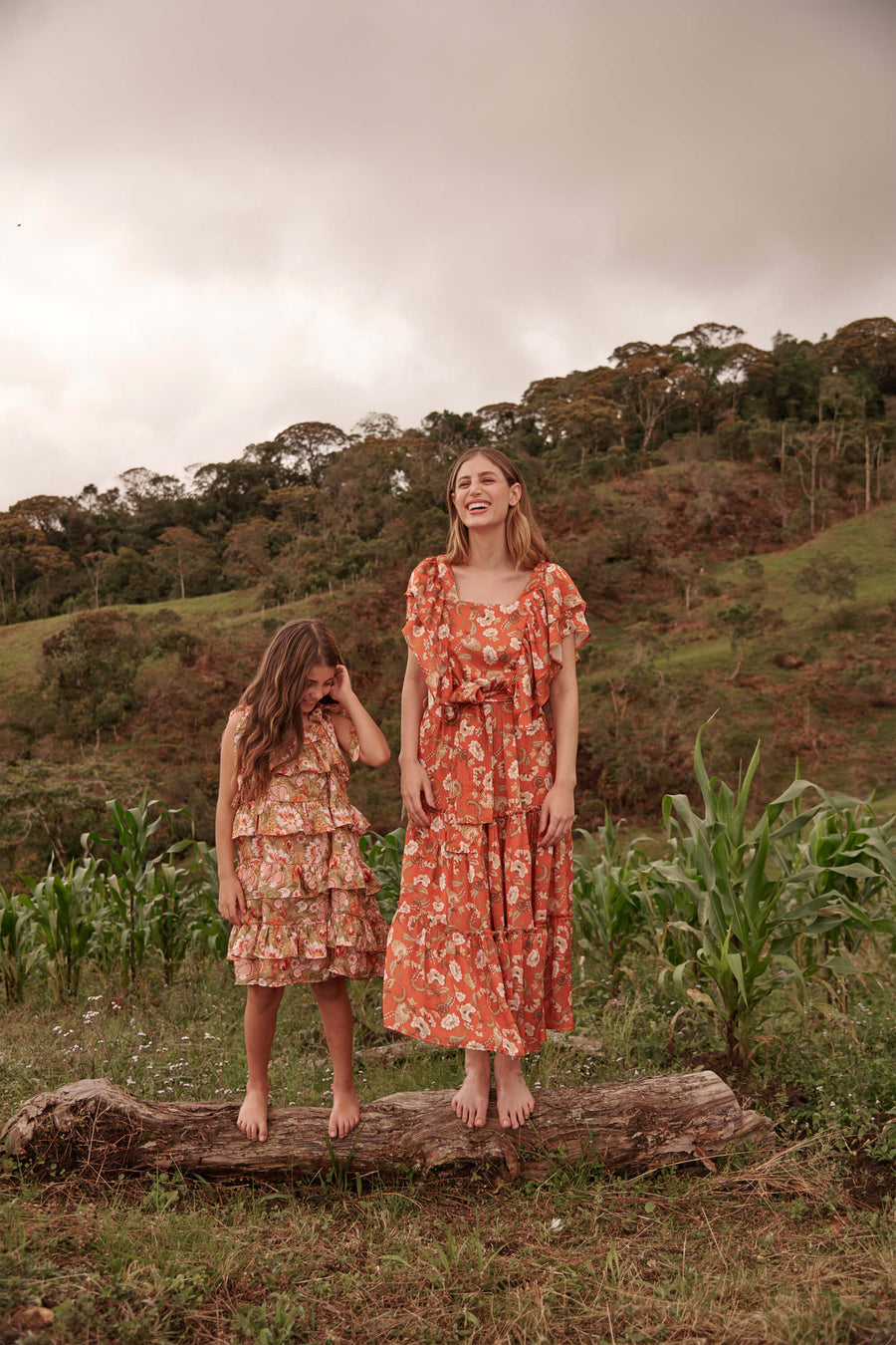 RUST WILDSOUL MOMMY DRESS